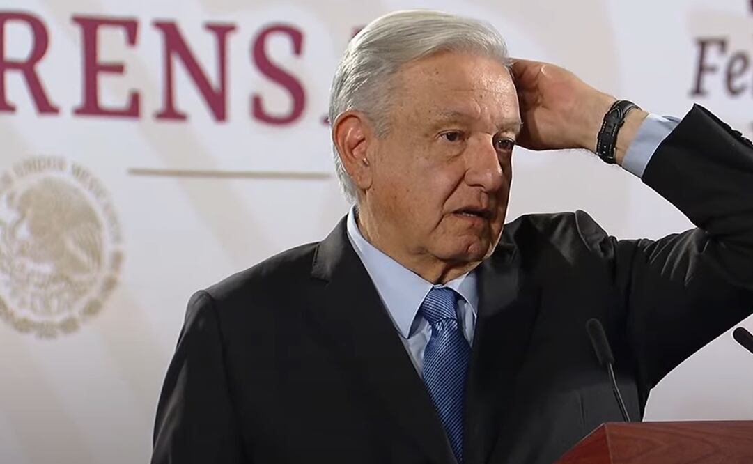 López Obrador en su mañanera del 28 de agosto. Foto: Captura