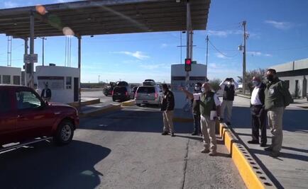 INM supervisa puertos y cruces fronterizos en Tamaulipas