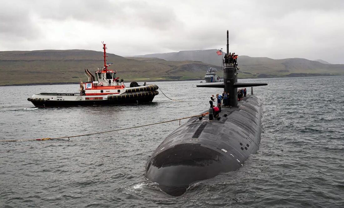 El submarino USS Newport. Imagen ilustrativa. FOTO: ARMADA DE EU