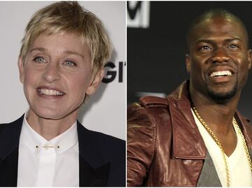 DeGeneres exhorta a Kevin Hart para ser anfitrión de Los Oscar