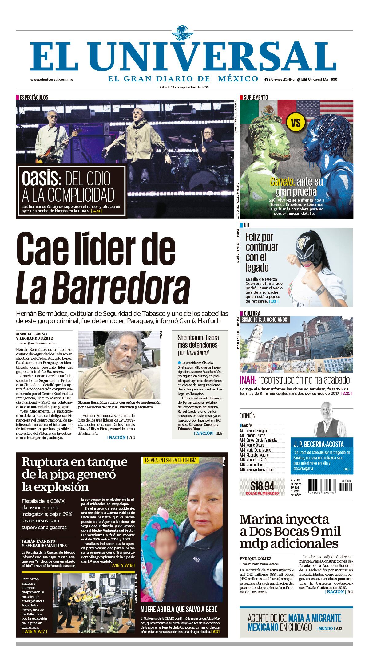 Portada impresa