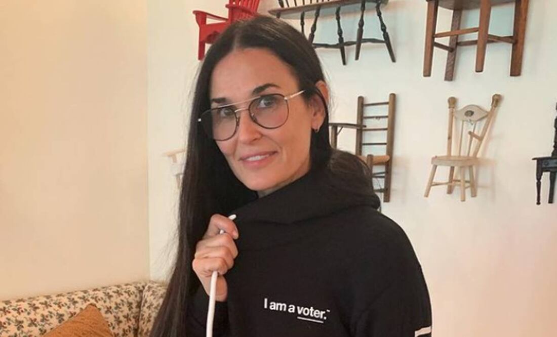 Instagram Demi Moore.