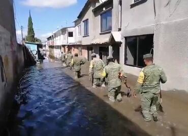 Comienza limpieza en municipios afectados por las inundaciones en Hidalgo