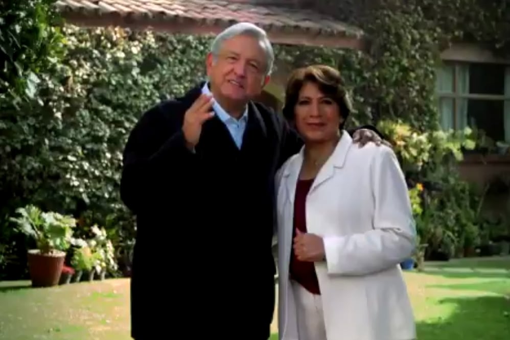 En el video, López Obrador resalta que en el Estado de México reina la corrupción, por eso hay mucha pobreza. Foto: @lopezobrador_