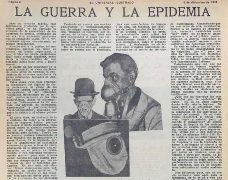 El beso durante la pandemia de gripe española