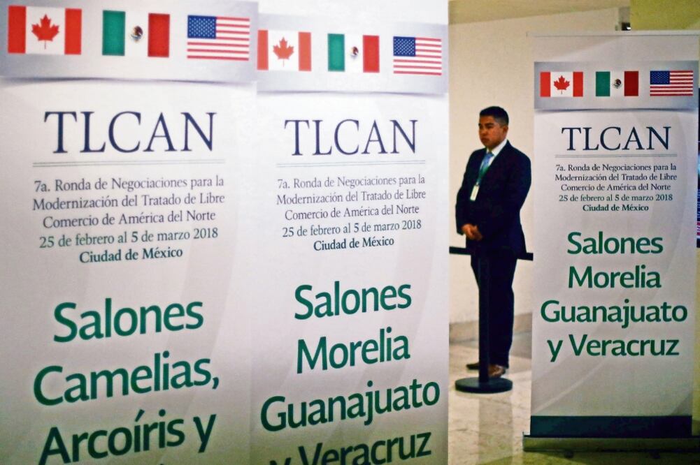 Según el CCE, la cancelación de la reunión entre los presidentes Enrique Peña Nieto y Donald Trump influye en las negociaciones de la séptima ronda. (EDGARD GARRIDO. REUTERS)