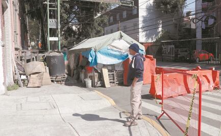 Aún viven en la calle, a tres años de la explosión