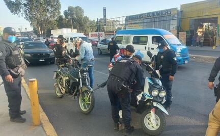 Detienen a 70 durante Operativos Rastrillos en Valle de Chalco e Ixtapaluca