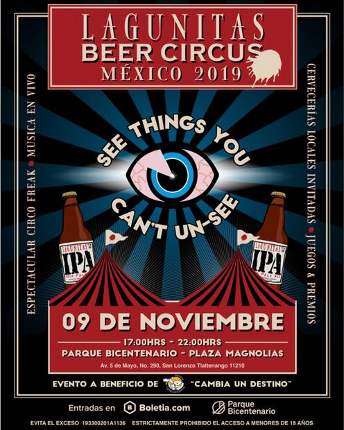 No te pierdas el mejor festival de cerveza Lagunitas Beer Circus