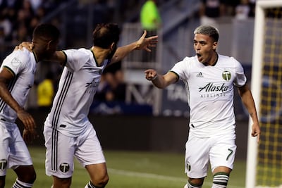 Brian Fernández anota en la MLS y le dedica el gol al Necaxa