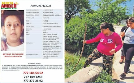 Buscan a Antonio Alexander, niño que trabajaba como vigilante en Morelos