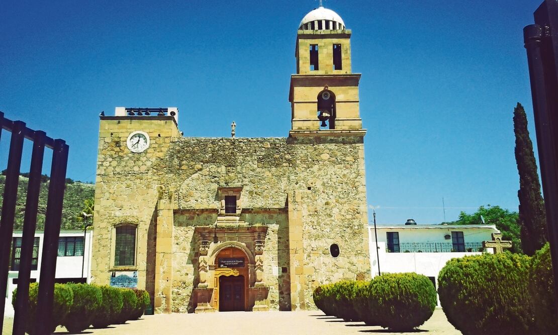 En Temacapulín la cultura religiosa es relevante por la Basílica, erigida hace más de 250 años. Foto: Especial
