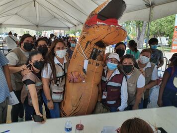 Anuncian un día más de vacunación para jóvenes de 18 a 39 años en Ciudad Victoria 