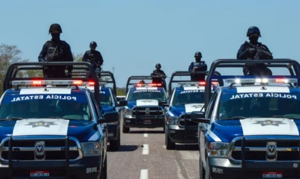 Elementos de fuerza policiaca en Baja California Sur. Foto: Especial.