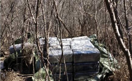 Hallan casi 4 tons de marihuana en la frontera entre México y EU