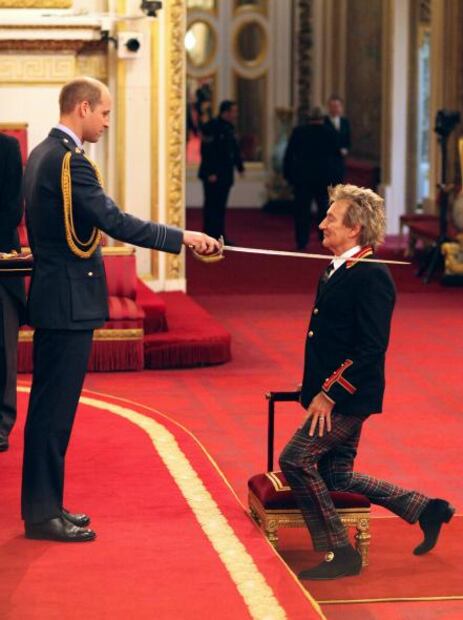 Rod Stewart es nombrado Sir