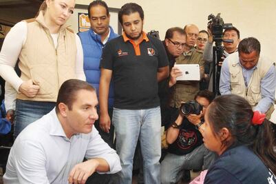 Moreno Valle pide garantizar el apoyo a los damnificados