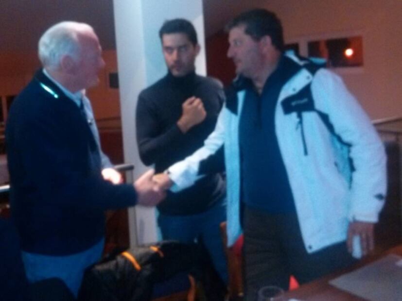 "Ese soldado murió cerca, en un bombardeo"