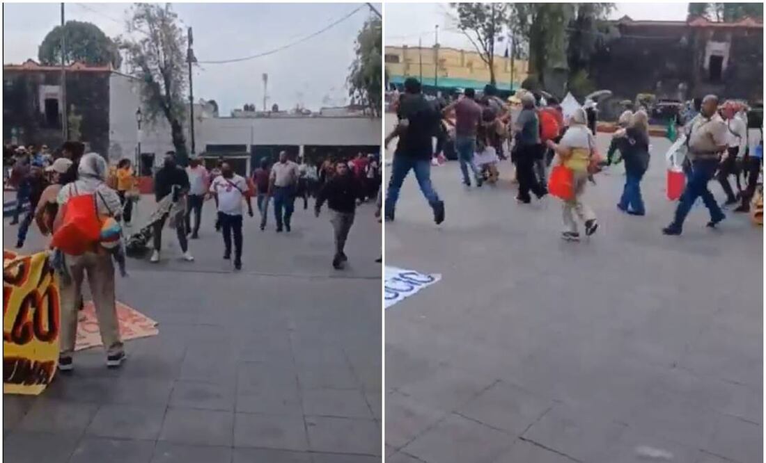 Artículo 19 condena represión de protesta en Xochimilco/ Captura de pantalla