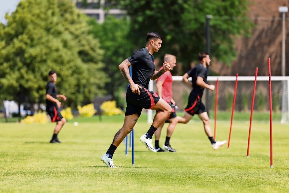 Los estadounidenses, con equipo diferente al de la Nations League, Foto: TWITTER