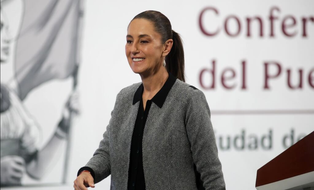 La presidenta Claudia Sheinbaum informó que votará el próximo domingo 1 de junio en la elección judicial en la casilla que se colocará dentro del Antiguo Palacio del Arzobispado, ubicado en la calle Moneda, a un costado de Palacio Nacional. Foto: Carlos Mejía/EL UNIVERSAL