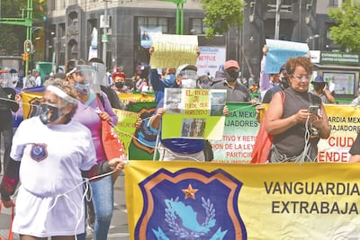Con marcha, policías capitalinos externarán descontento
