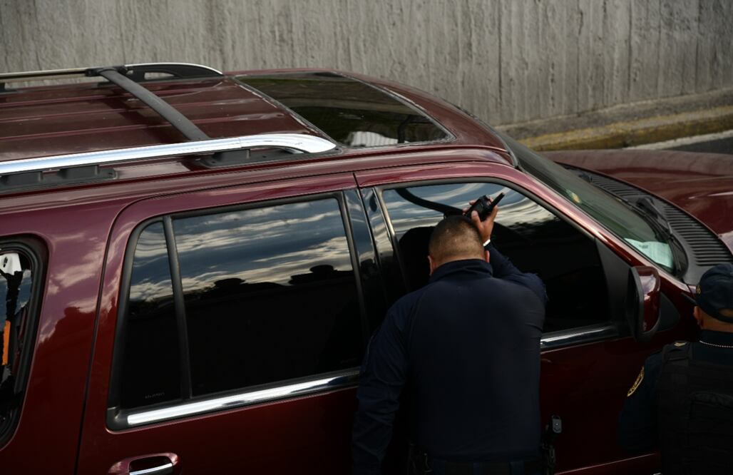 Foto: secuestro de colombianos termina con persecución y asesinato en pleno Viaducto. (Francisco Rodríguez El Gráfico)