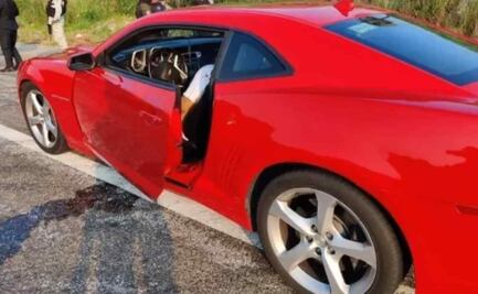 Sujetos armados disparan contra tripulantes de camaro sobre avenida Tlalpan