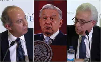 AMLO llama “peleles” y “títeres” a expresidentes Zedillo y Calderón tras criticar a su gobierno