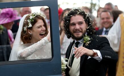 ¡Kit Harington y Rose Leslie se casan!