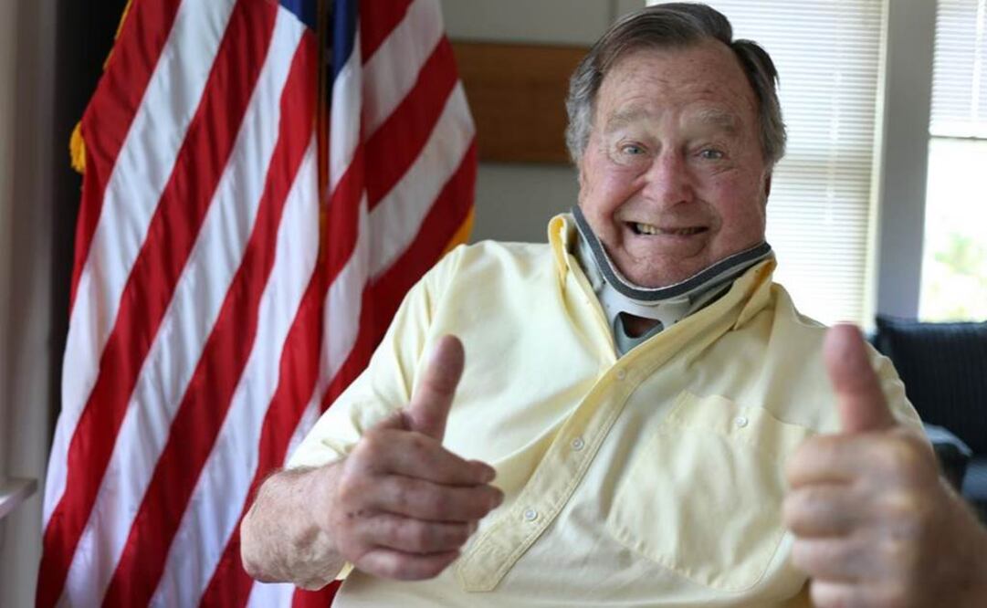 (Foto: Tomada de Twitter @GeorgeHWBush)