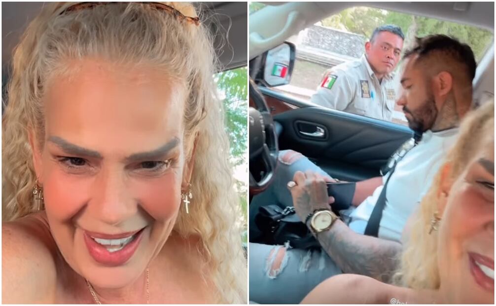 Niurka comparte en redes cuando agente de tránsito la detiene en Mérida por no usar cinturón de seguridad.