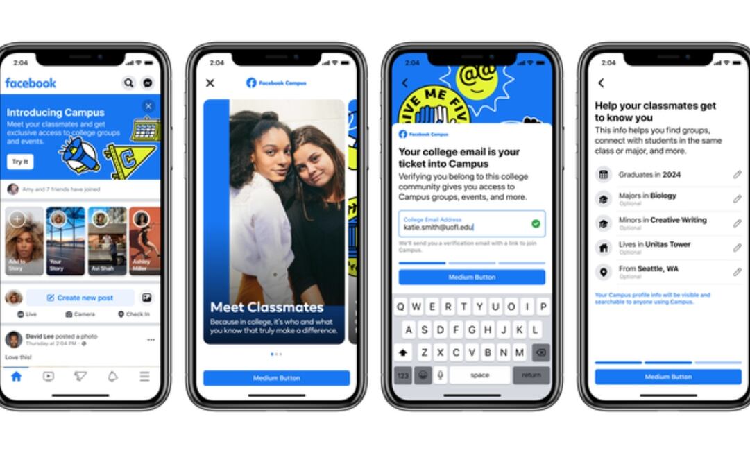 Se ingresa como una pestaña dentro de la app tradicional. 