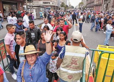 “Antes te revisaban como a un delincuente”