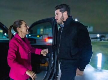 Claudia Sheinbaum se reúne con Samuel García; revisan proyectos prioritarios de Nuevo León