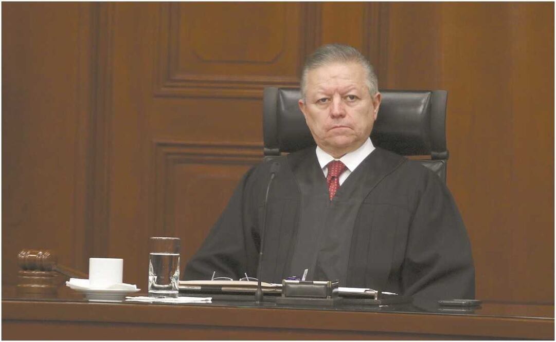 Arturo Zaldívar, presidente de la Corte. Foto: ARCHIVO EL UNIVERSAL