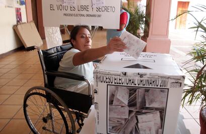 ¿Cómo votarán las personas con discapacidad?