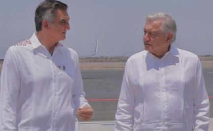 AMLO y Américo Villarreal revisan avances del IMSS-Bienestar en Tamaulipas