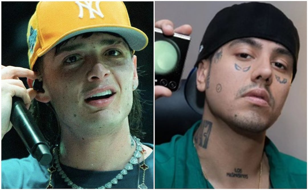 Peso Pluma y Duki: Fotos: Instagram de los cantantes