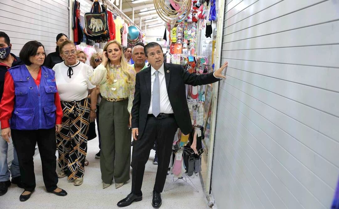 Giovani Gutiérrez anuncia remodelación de los 22 mercados de Coyoacán. Foto: Especial