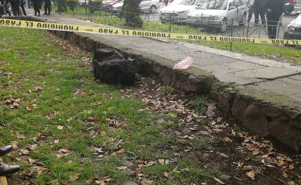 Policías se movilizan en Tlatelolco tras hallazgo de maleta con restos humanos