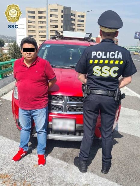 Cae sujeto con siete cuernos de chivo y droga en Magdalena Contreras 