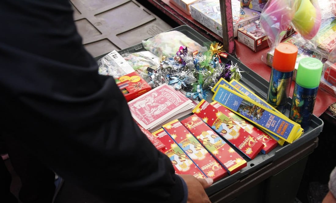 Pirotecnia ilegal. Foto: ARCHIVO/ EL UNIVERSAL