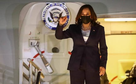 “Nuestras economías están atadas y nuestra seguridad depende una de la otra”: Kamala Harris en visita a México