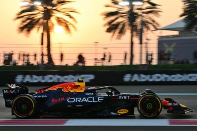 Terminaron las pruebas libres del Gran Premio de Abu Dhabi; así le fue a Checo Pérez