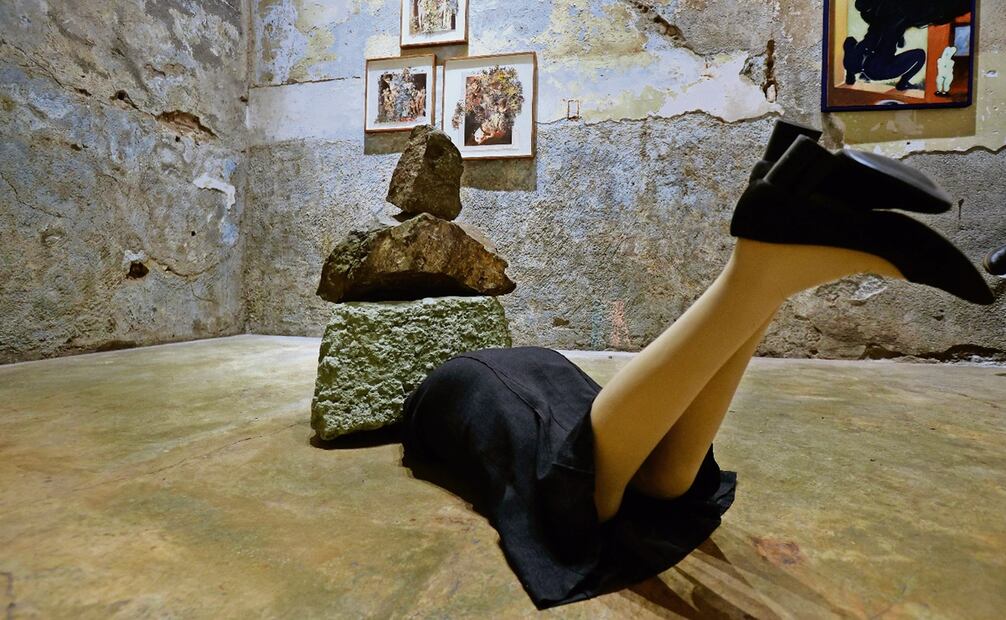 Aspectos del recorrido por la feria salón ACME que inicia sus actividades en la calle de General Prim número 30 en la colonia Juárez. foto: Fernanda Rojas/El Universal.