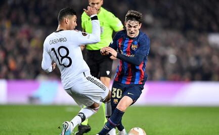 Barcelona y Manchester United empatan en la Europa League, definen todo en la vuelta