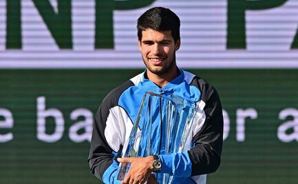 Carlos Alcaraz vuelve a conquistar Indian Wells, venció a Daniil Medvedev