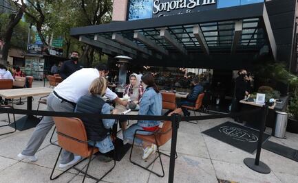 "Si López-Gatell puede ¿yo por qué no?", dicen comensales de restaurantes en CDMX
