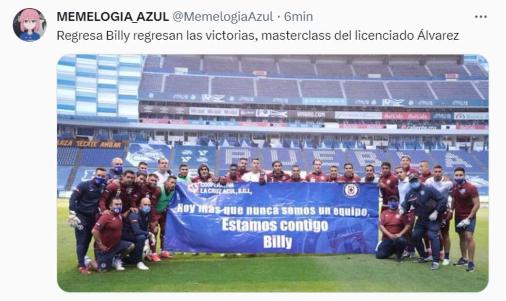 Los mejores memes del triunfo de Cruz Azul contra León